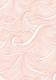 Waves Two Tone  Wallpaper by Lingua Franca - Persimmon on Ivory Online Hot Sale