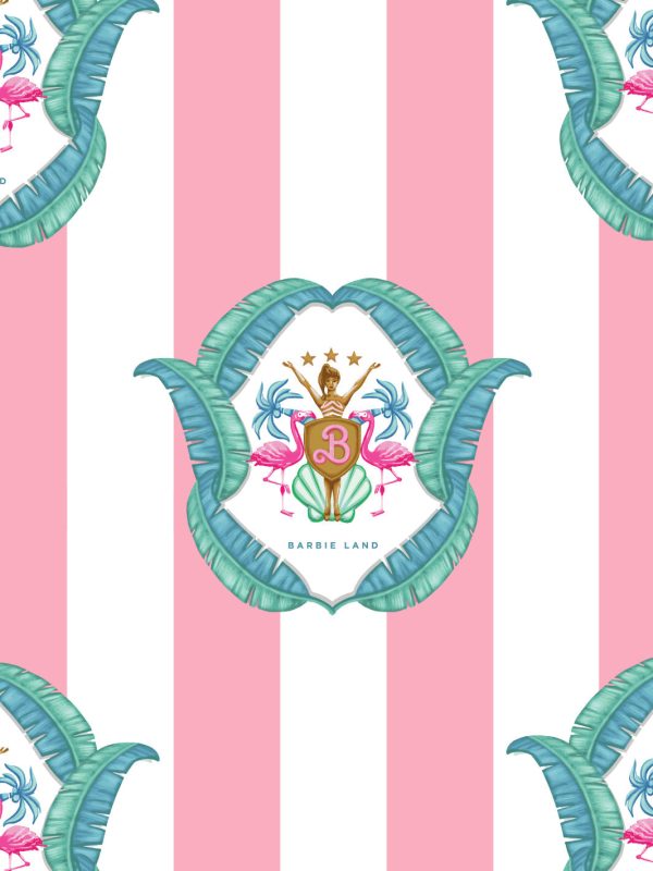 Barbie™ Land Seal  Wallpaper by Barbie™ - Bubblegum Online