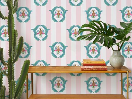 Barbie™ Land Seal  Wallpaper by Barbie™ - Pink Supply