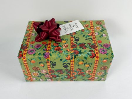 Gallery Room Floral  Gift Wrap by Carly Beck - Olive Online