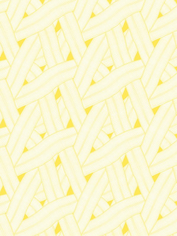 Barbie™ Land Road  Wallpaper by Barbie™ - Yellow For Cheap