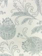 Fabric by the Yard - Dear Prudence - Silver on Linen Online Sale