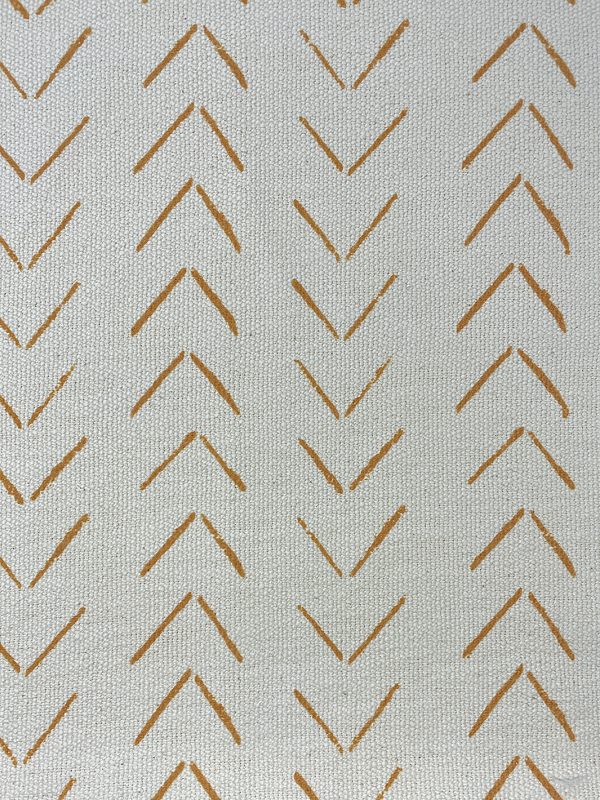 Fabric by the Yard - Arrows - Terracotta on California Cotton Online now