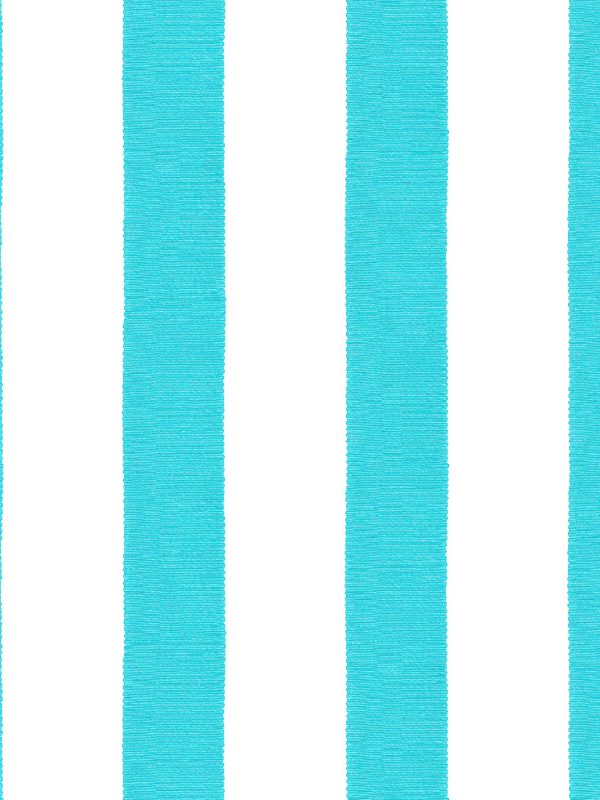 Grosgrain Stripe on White  Wallpaper by Sarah Jessica Parker - Capri Blue Online Hot Sale