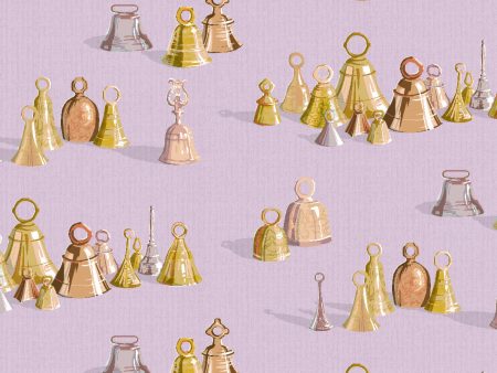 All The Bells  Wallpaper by Sarah Jessica Parker - Lavender Online Sale