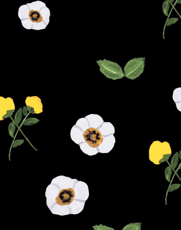 Parfumee Garden  Wallpaper by Carly Beck - Black Sale