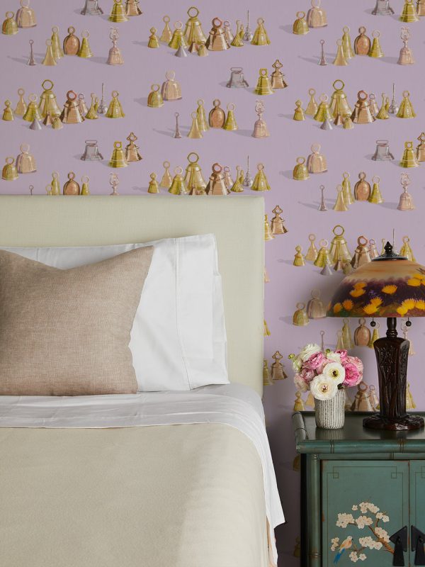 All The Bells  Wallpaper by Sarah Jessica Parker - Lavender Online Sale