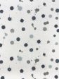 Fabric by the Yard - Splattered - Black Neutral on Organic Twill Discount