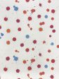 Fabric by the Yard - Splattered - Berry Sky on Organic Twill Online now