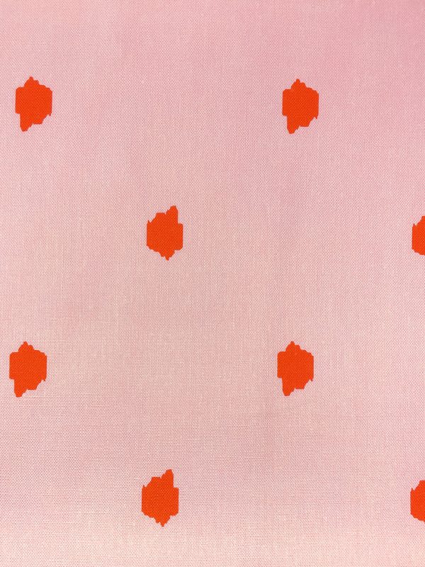 Fabric by the Yard - Medina Dot - Shell on Linen Online