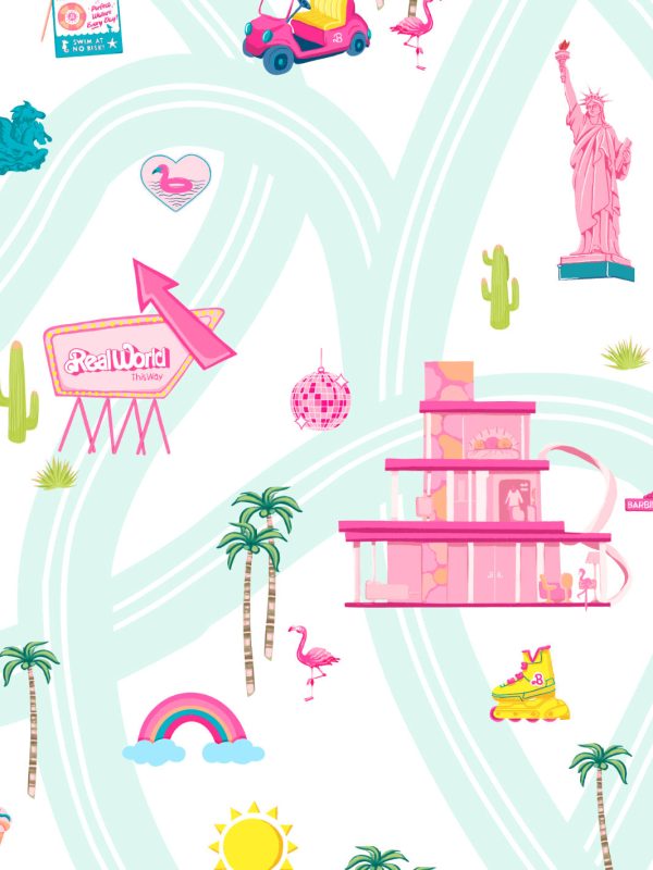 Barbie™ Land  Wallpaper by Barbie™ - Mint Online