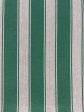 Fabric by the Yard - Ojai Stripe - Green on Flax Linen Online