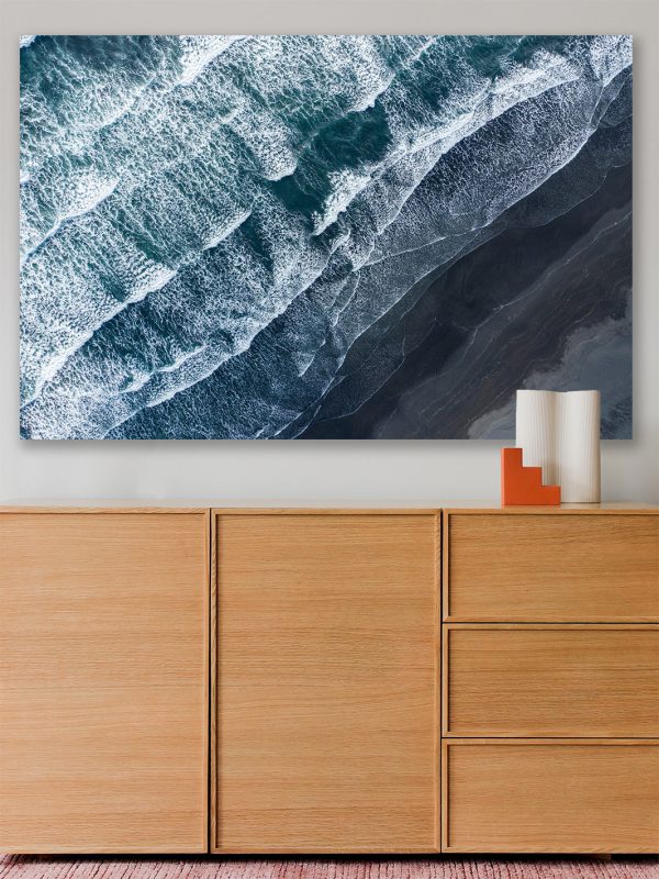 Ocean Aerial  on Acrylic by Nathan Turner Cheap