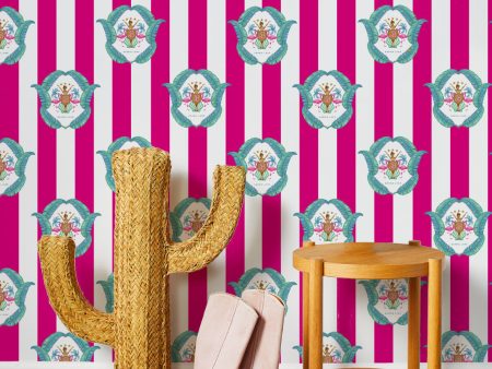 Barbie™ Land Seal  Wallpaper by Barbie™ - 219 Pink Online Sale