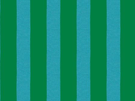 Grosgrain Stripe  Wallpaper by Sarah Jessica Parker - Emerald Peacock For Discount