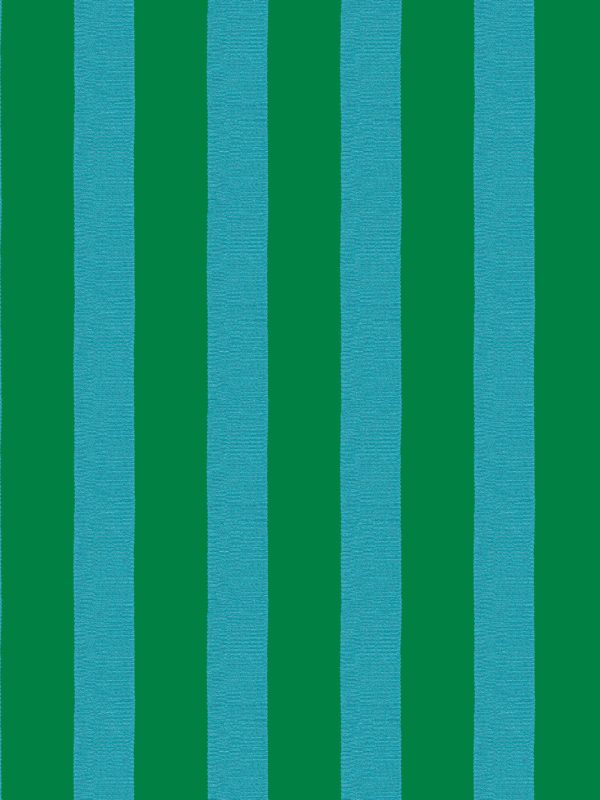 Grosgrain Stripe  Wallpaper by Sarah Jessica Parker - Emerald Peacock For Discount