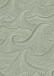 Waves Two Tone  Wallpaper by Lingua Franca - Moss Online Sale