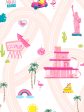 Barbie™ Land  Wallpaper by Barbie™ - Peach Cheap