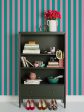 Grosgrain Stripe  Wallpaper by Sarah Jessica Parker - Teal Blush Cheap