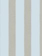 Grosgrain Stripe  Wallpaper by Sarah Jessica Parker - Misty Blue Metal Online