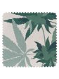 Fabric by the Yard - Cannabis - Natural on Linen For Sale