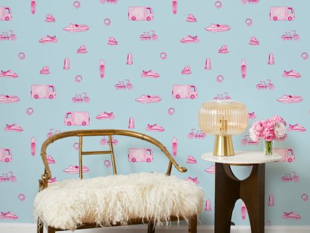 Barbie™ She Shed  Wallpaper by Barbie™ - Sky Fashion