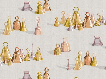 All The Bells  Wallpaper by Sarah Jessica Parker - Silver Online Hot Sale