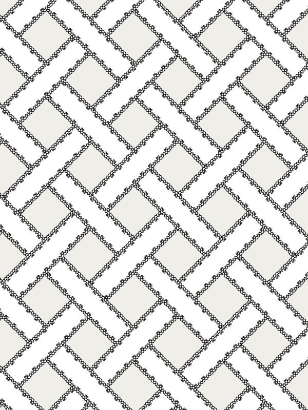 Barbie™ Trellis  Wallpaper by Barbie™ - Parchment For Cheap