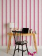 Ric-Rac Bands  Wallpaper by Sarah Jessica Parker - Pink Slipper Geranium Sale