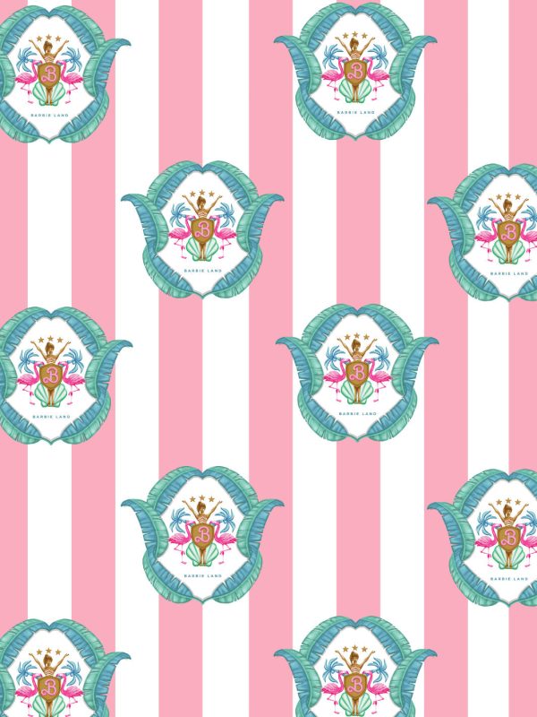 Barbie™ Land Seal  Wallpaper by Barbie™ - Bubblegum Online