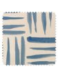 Fabric by the Yard - Watercolor Weave Small - Light Blue on Organic Twill Supply