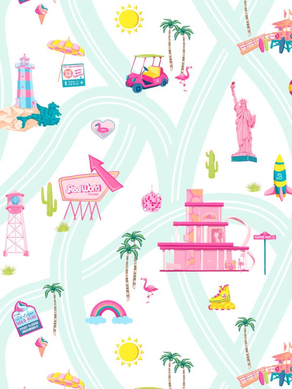 Barbie™ Land  Wallpaper by Barbie™ - Mint Online