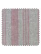 Fabric by the Yard - Painted Stripes - Pink on Flax Linen Online Sale