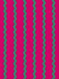 Ric-Rac Stripe  Wallpaper by Sarah Jessica Parker - Raspberry Emerald For Cheap