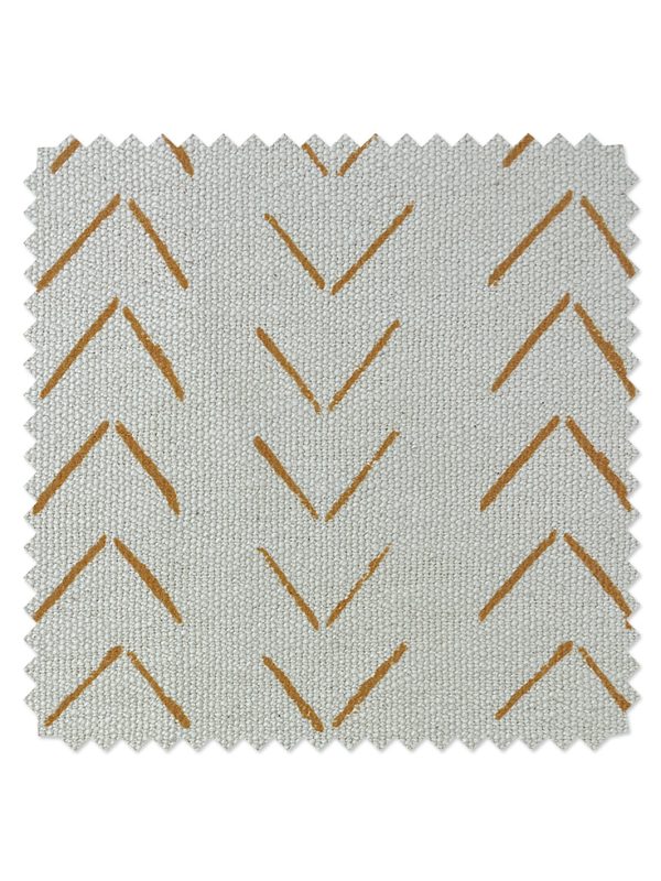 Fabric by the Yard - Arrows - Terracotta on California Cotton Online now