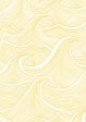 Waves  Wallpaper by Lingua Franca - Gold on White Cheap