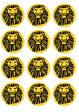 Disney The Lion King Broadway Musical Mufasa Edible Cupcake Topper Images ABPID14774 Supply