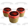 Game of Thrones Targaryen House Emblem Edible Cupcake Topper Images ABPID14809 Cheap