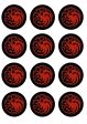 Game of Thrones Targaryen House Emblem Edible Cupcake Topper Images ABPID14809 Cheap