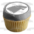 Game of Thrones Stark House Emblem Edible Cupcake Topper Images ABPID14805 Online now