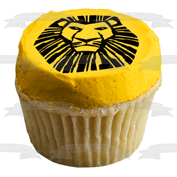 Disney The Lion King Broadway Musical Mufasa Edible Cupcake Topper Images ABPID14774 Supply