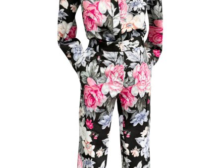 Well Documented Resort 2012 Celine by Phoebe Philo Floral Top or Jacket & Cropped Pant Suit Online now