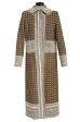 Stunning Fall 2002 Oscar de la Renta Wool & Cashmere Beaded & Embroidered Runway Coat Hot on Sale