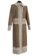 Stunning Fall 2002 Oscar de la Renta Wool & Cashmere Beaded & Embroidered Runway Coat Hot on Sale