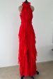 Emilio Pucci Fall 2015 by Peter Dundas Red Dress Cheap