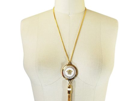 Versace Medusa Medallion Chain Necklace Online Hot Sale