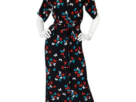 Well Documented 1978 Yves Saint Laurent Butterfly Dress Online Hot Sale