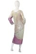 1983 Pink & Cream Halston Sequin Sheath Dress on Sale