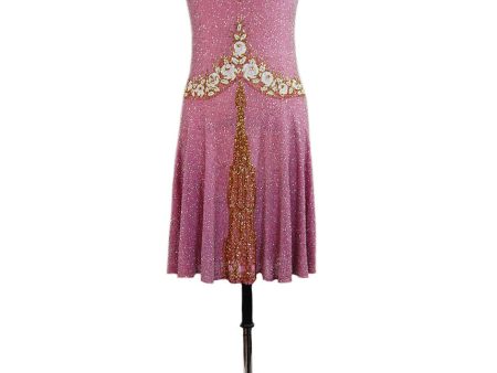 1920s French Label Beaded Flapper Dress Sale