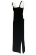 Extraordinary 1970s Bill Blass Black Cashmere Front Pocket Evening Dress Sale